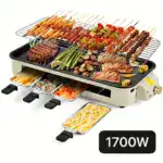 Smokeless Electric Grill for Indoor Grilling & Searing with Removable Non-Stick Plate – gallery image 10