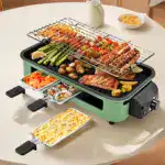 Smokeless Electric Grill for Indoor Grilling & Searing with Removable Non-Stick Plate – gallery image 11