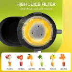 Centrifugal Juicer Machine for Juicing Whole Fruits and Vegetables, 3in Feed Chute & Dual Speed Control – gallery image 9