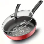 Nonstick Frying Pan with Lid for Pan Frying & Sautéing, 9.45-Inch – gallery image 7