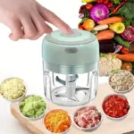 Electric Mini Food Chopper for Chopping & Mincing, Portable Compact Design – gallery image 7