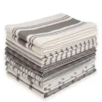 10pcs Cotton Kitchen Towels for Cooking, Cleaning and Drying, Flat Weave – gallery image 5