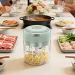 Electric Mini Food Chopper for Chopping & Mincing, Portable Compact Design – gallery image 5