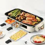 Smokeless Electric Grill for Indoor Grilling & Searing with Removable Non-Stick Plate – gallery image 3