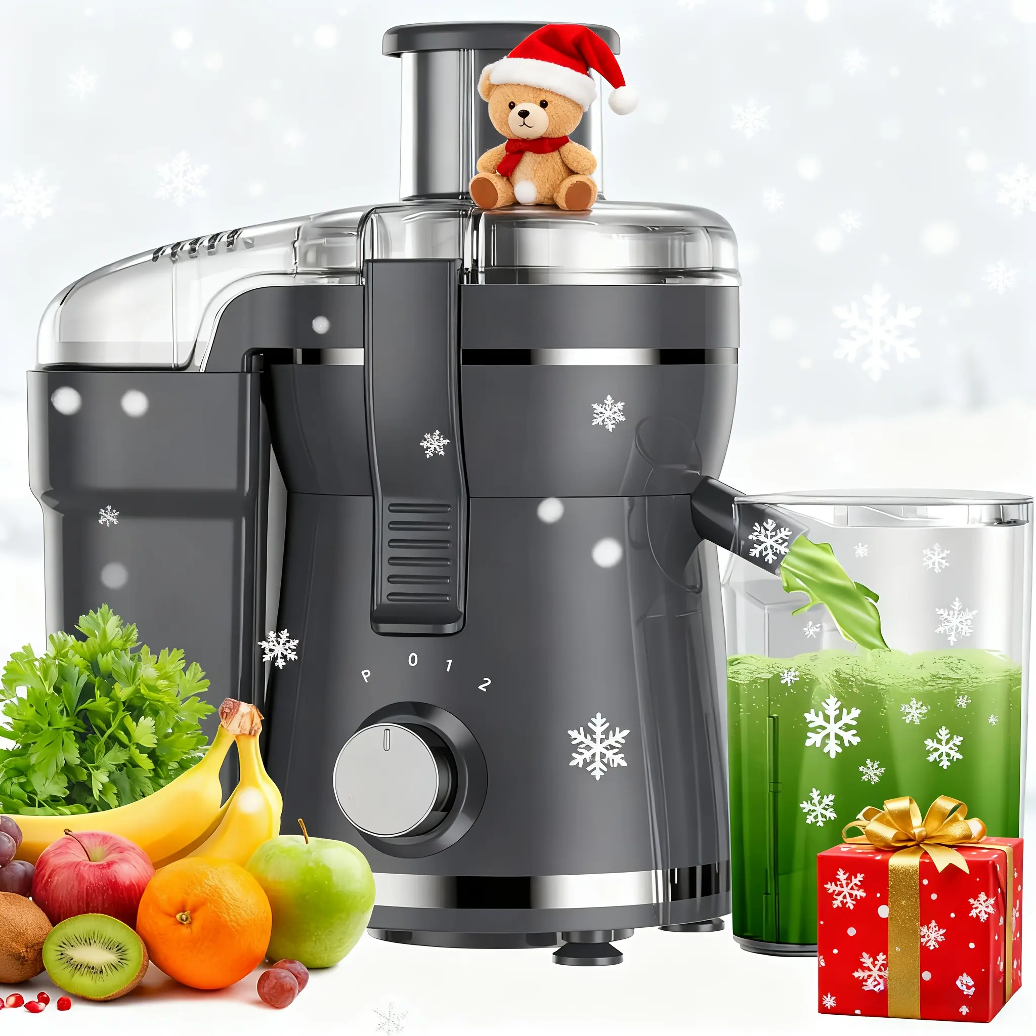68c39d08-1a74-4db9-9586-fc7df79b0dee Centrifugal Juicer Machine for Juicing Whole Fruits and Vegetables, 3in Feed Chute & Dual Speed Control – main image
