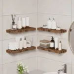 4-Piece Floating Shelves for Wall Mounting with Invisible Bracket Design – gallery image 6