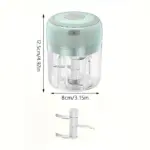 Electric Mini Food Chopper for Chopping & Mincing, Portable Compact Design – gallery image 4