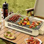 Smokeless Electric Grill for Indoor Grilling & Searing with Removable Non-Stick Plate – gallery image 13