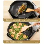 Nonstick Frying Pan with Lid for Pan Frying & Sautéing, 9.45-Inch – gallery image 5