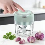 Electric Mini Food Chopper for Chopping & Mincing, Portable Compact Design – gallery image 10