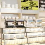 2-Tier Dish Drying Rack for Draining & Organizing Dishes with Cutlery Holder – gallery image 4