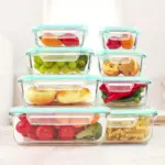 16-Piece Sealed Glass Food Storage Container Set for Food Storage & Meal Prep, Durable Glass – gallery image 12