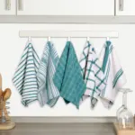 10pcs Cotton Kitchen Towels for Cooking, Cleaning and Drying, Flat Weave – gallery image 9