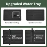 2-Tier Dish Drying Rack for Draining & Organizing Dishes with Cutlery Holder – gallery image 8