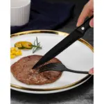 48-Piece Stainless Steel Flatware Set for Dining, Mirror Finish – gallery image 2