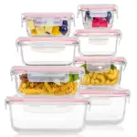 Glass Food Storage Containers for Meal Prep & Food Storage with Locking Lids – gallery image 2