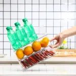 6pcs Refrigerator Organizer Bins for Sorting & Storing Household Items, Transparent – gallery image 2