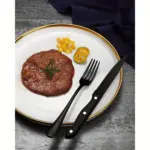 48-Piece Stainless Steel Flatware Set for Dining, Mirror Finish – gallery image 3