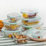 Glass Food Storage Containers for Meal Prep & Food Storage with Locking Lids – gallery image 3