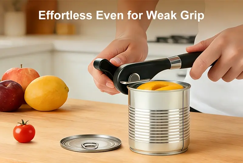 Manual Can Opener for Opening Cans and Lifting Pull Tabs – description image 5