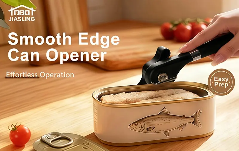 Manual Can Opener for Opening Cans and Lifting Pull Tabs – description image 1