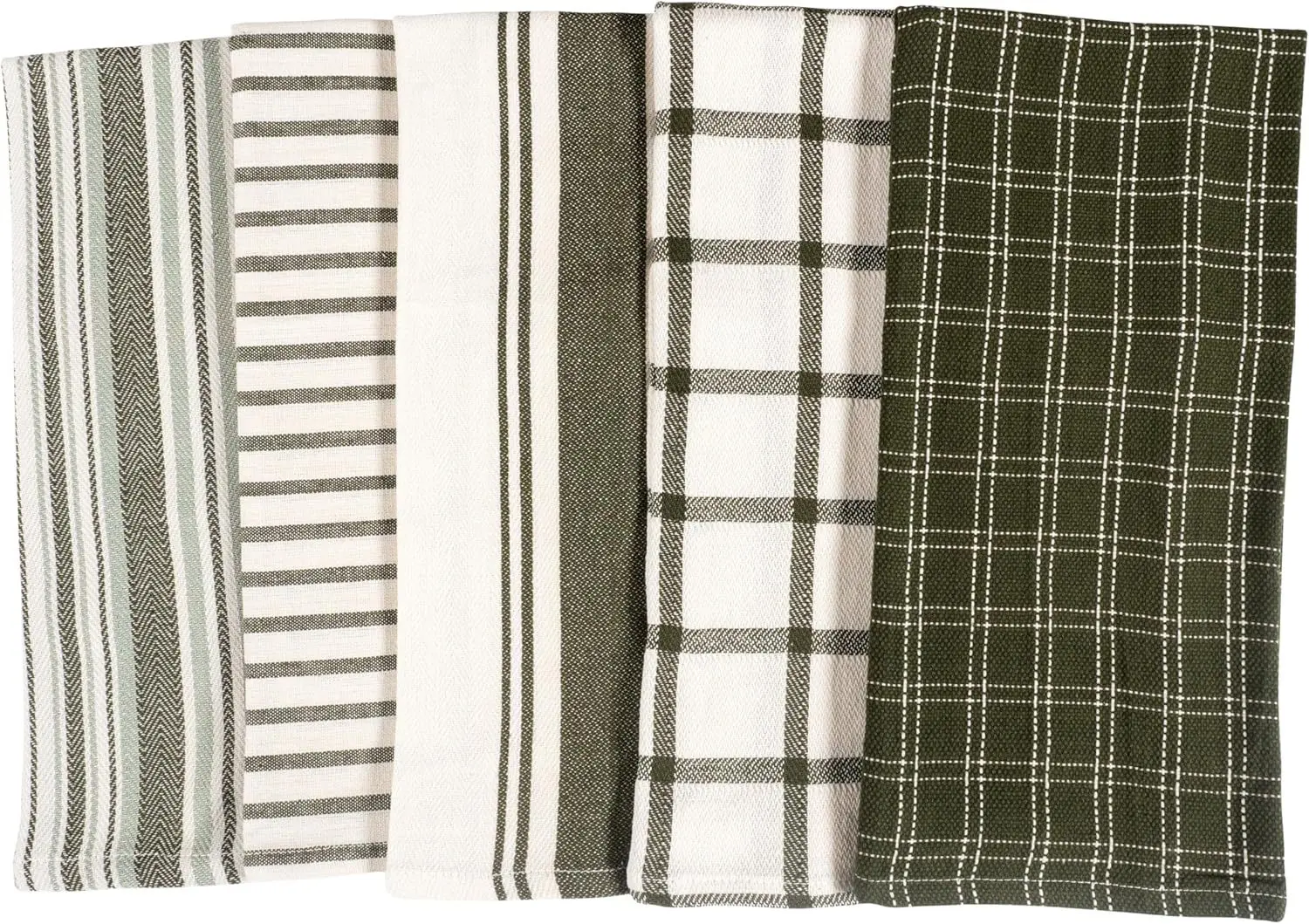 10pcs Cotton Kitchen Towels for Cooking, Cleaning and Drying, Flat Weave – description image 3